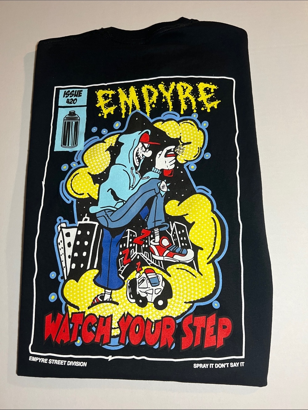 Empyre Black Graphic T-shirt